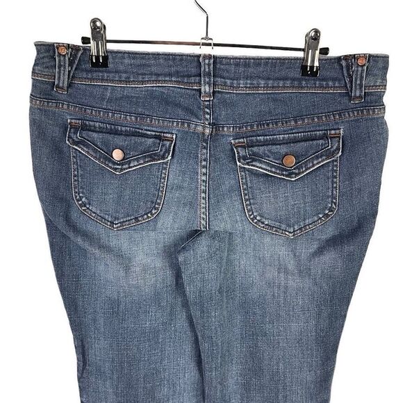 Simply Vera Vera Wang Bootcut Jeans 10 Women’s Dark Wash Pre-Owned [#3480] - Picture 6 of 6